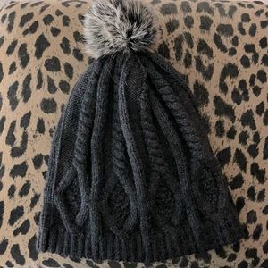 COPY - J. McLaughlin merino wool and rabbit knit cap